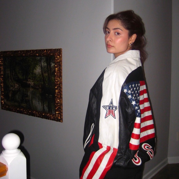 Cosa Nova Leather USA Jacket - Picture 1 of 3